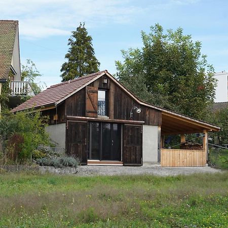 Tiny House Chez Claudine - Relaxen, Workspace, Naehe Thermen, Netflix, Free Parking & Wifi Бругг Екстер'єр фото