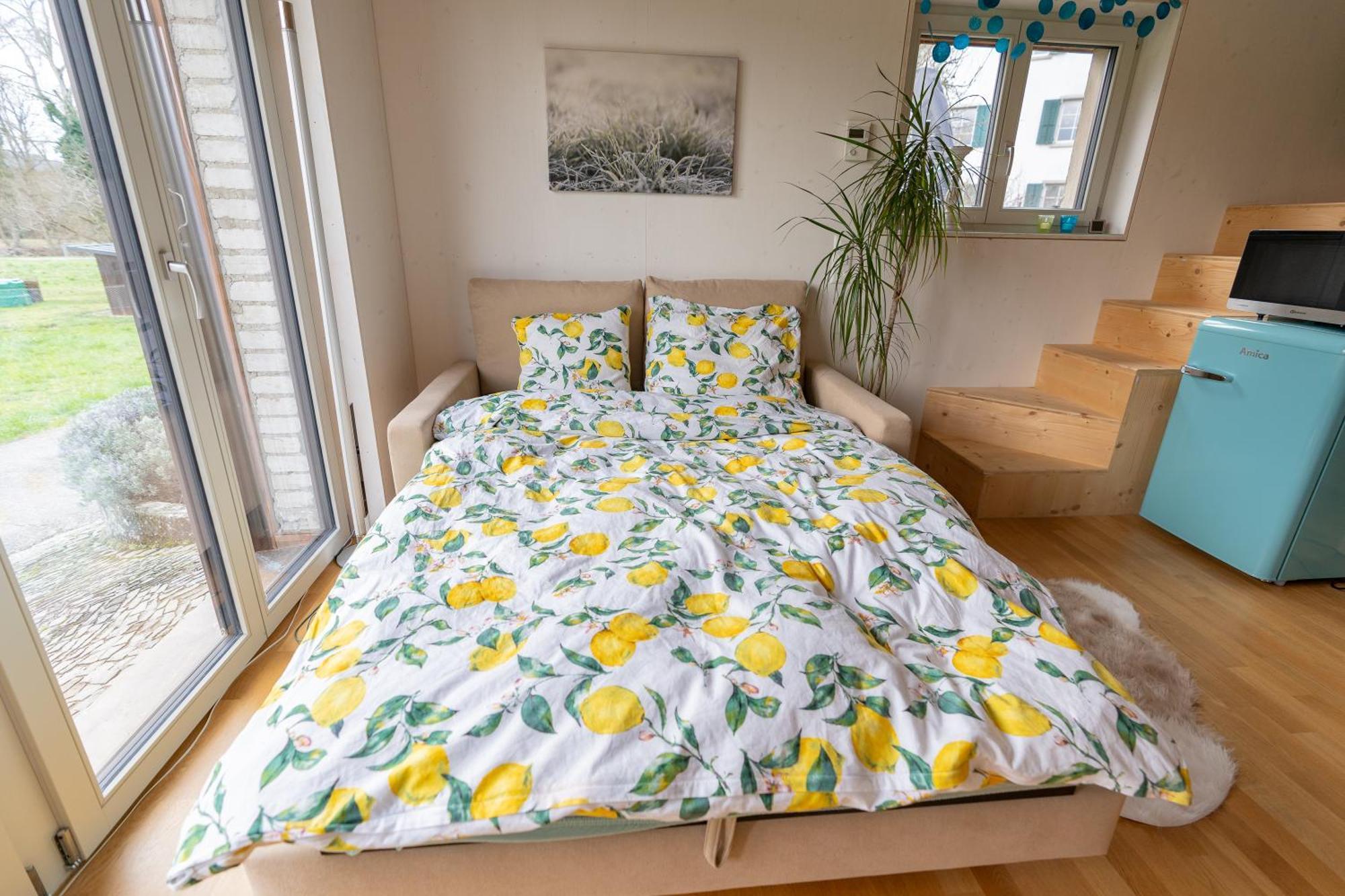 Tiny House Chez Claudine - Relaxen, Workspace, Naehe Thermen, Netflix, Free Parking & Wifi Бругг Екстер'єр фото