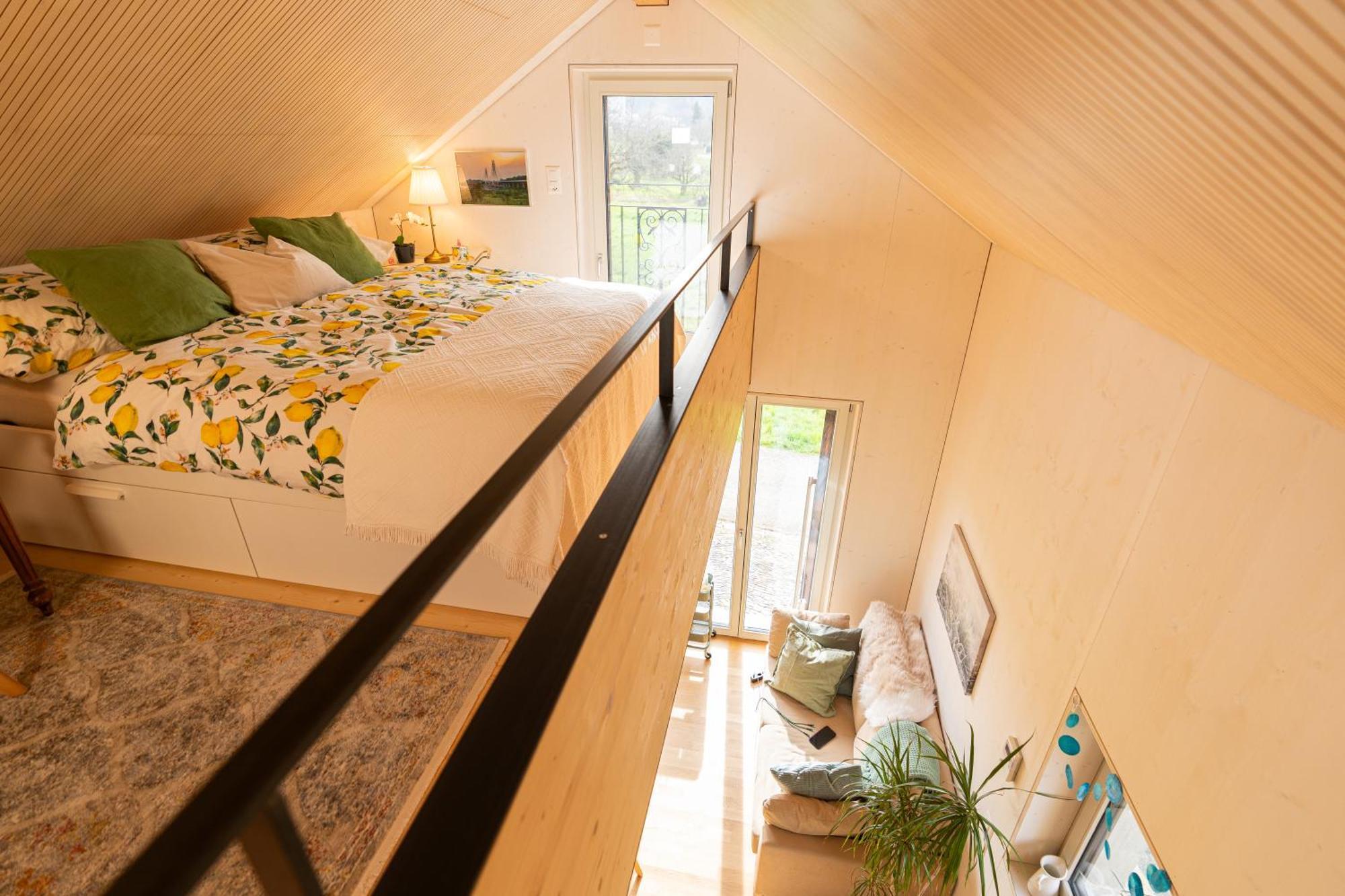 Tiny House Chez Claudine - Relaxen, Workspace, Naehe Thermen, Netflix, Free Parking & Wifi Бругг Екстер'єр фото
